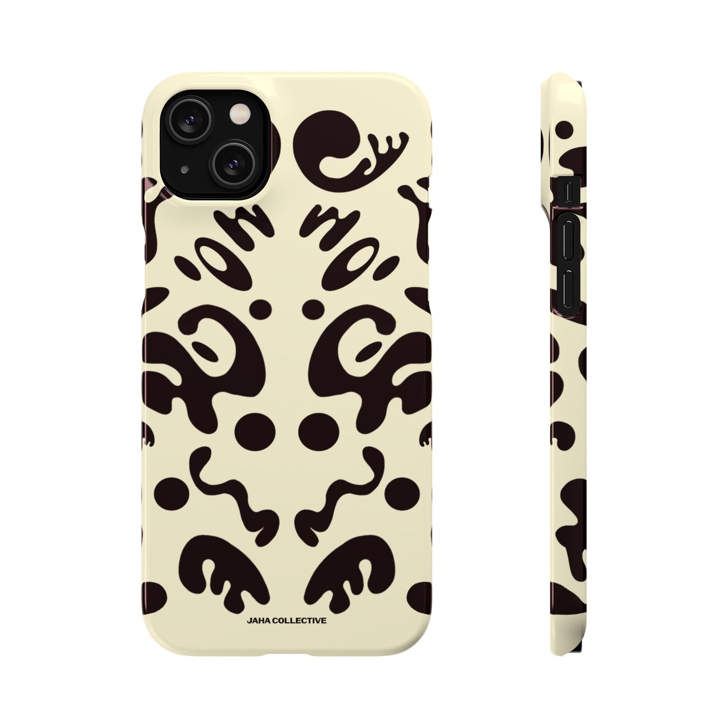 Mirror Work Snap Case - Blank Page White