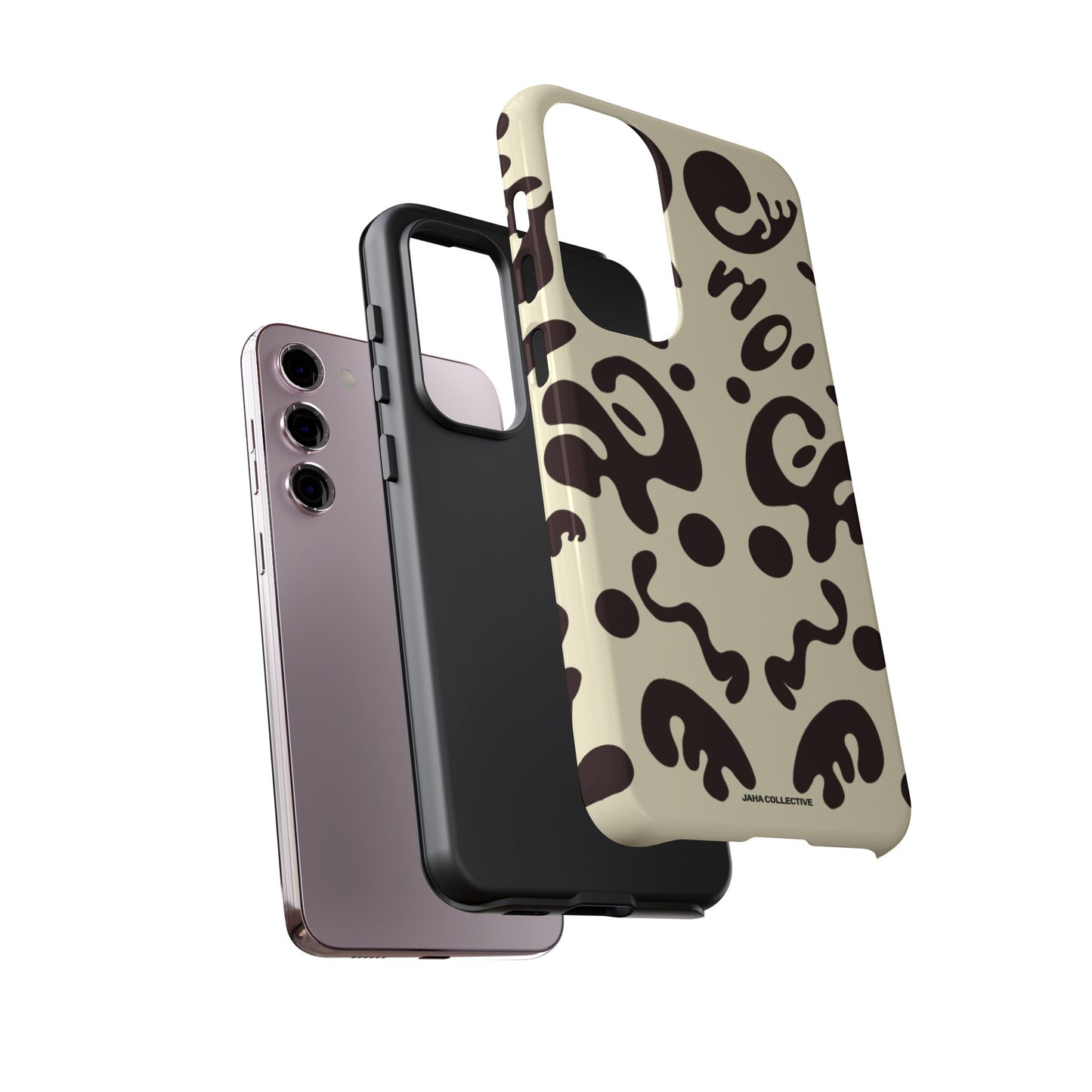 Mirror Work Tough Case (Samsung) - Blank Page White