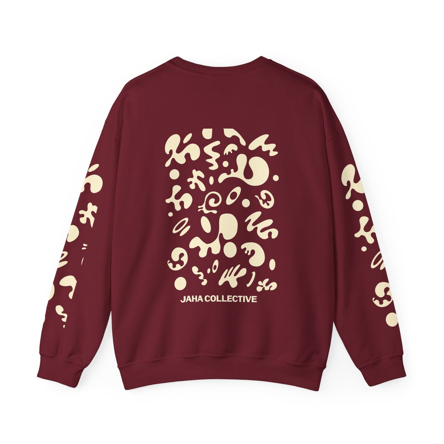 Pure Imagination Unisex Heavy Blend™ Crewneck Sweatshirt - Blank Page White Print