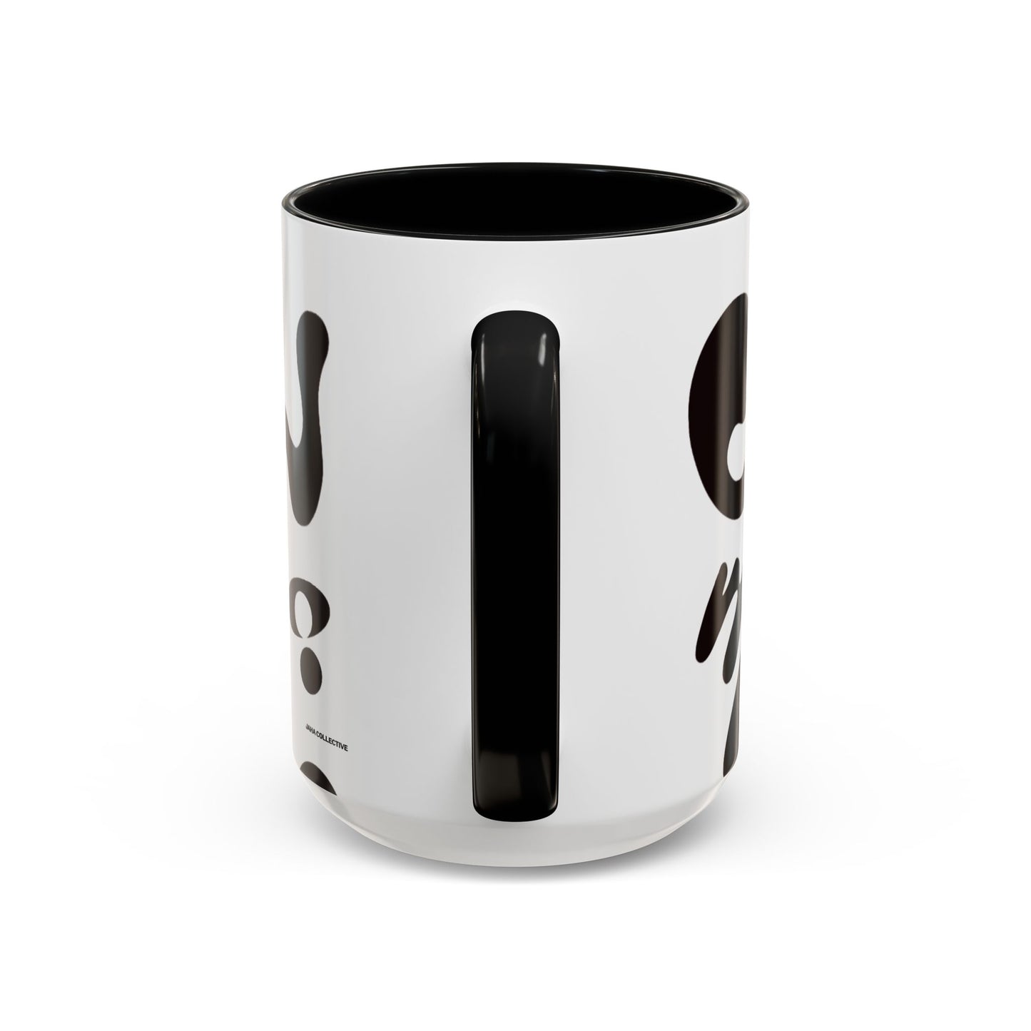 Nourish'd Color Accent Ceramic Mug