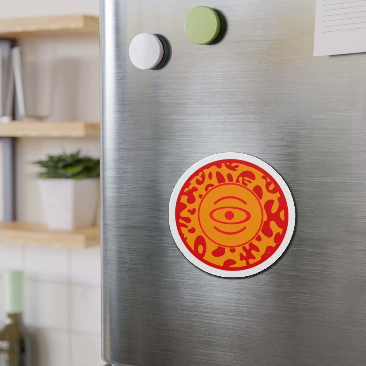 Adorn'd Color Logo Die Cut Magnet - Heat Theory