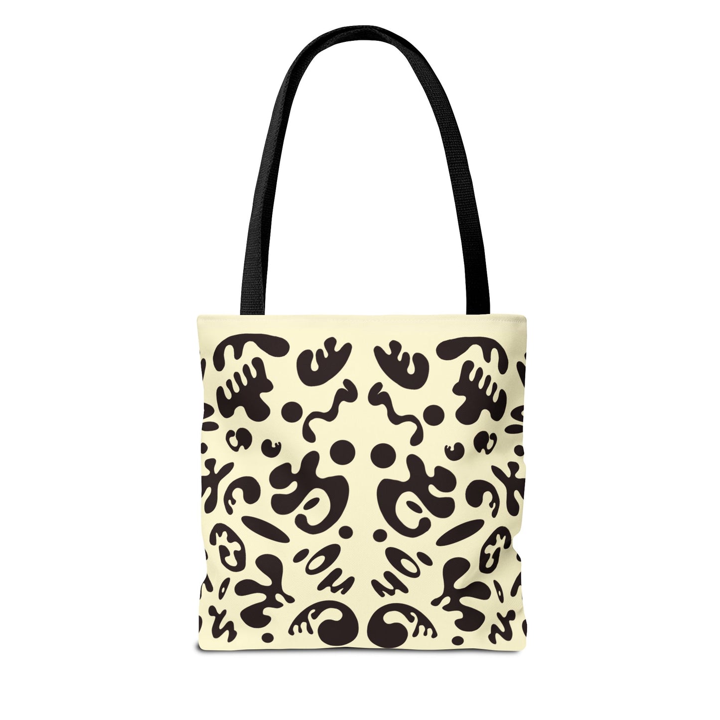 Mirror Work Colorful Tote Bag - Blank Page
