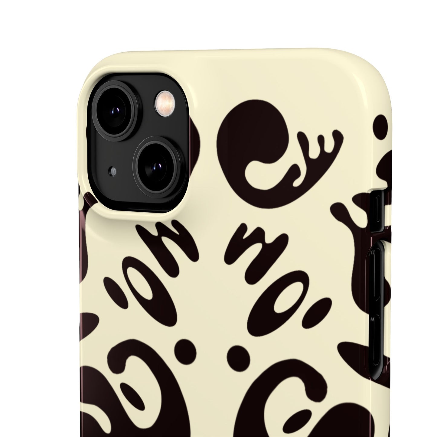 Mirror Work Snap Case - Blank Page White