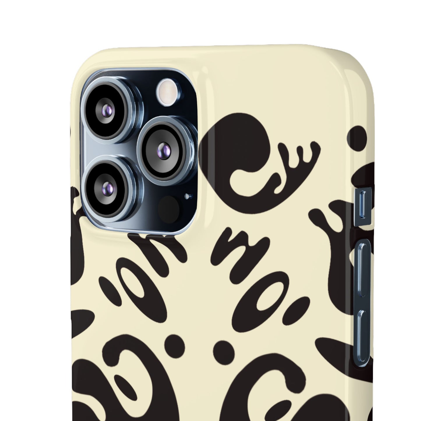 Mirror Work Snap Case - Blank Page White