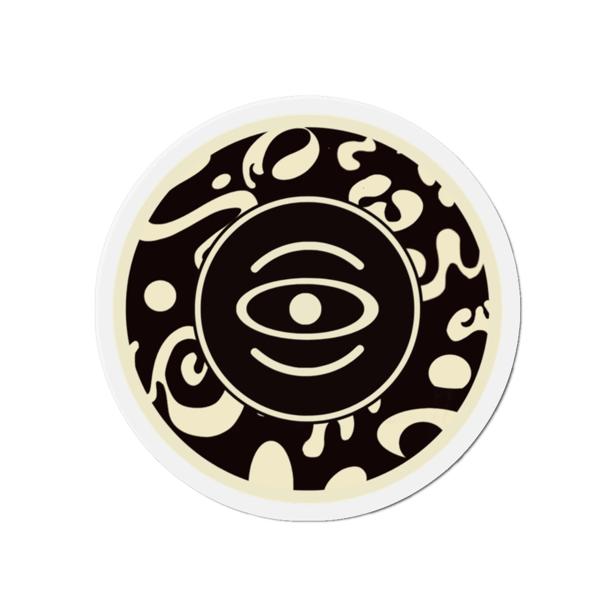 Adorn'd Color Logo Die Cut Magnet - Smoke Signal
