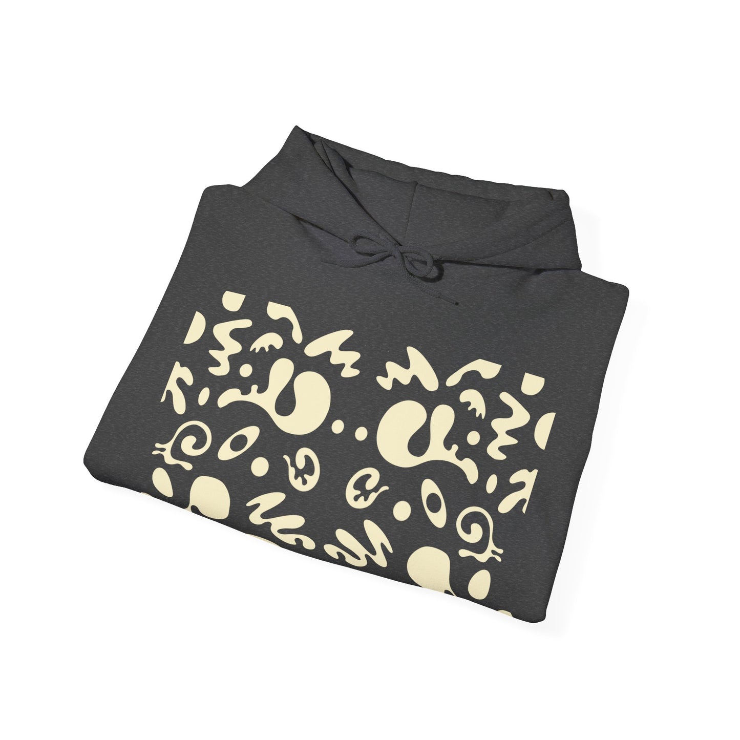 Mirror Work Unisex Heavy Blend™ Hooded Sweatshirt - Blank Page White Print