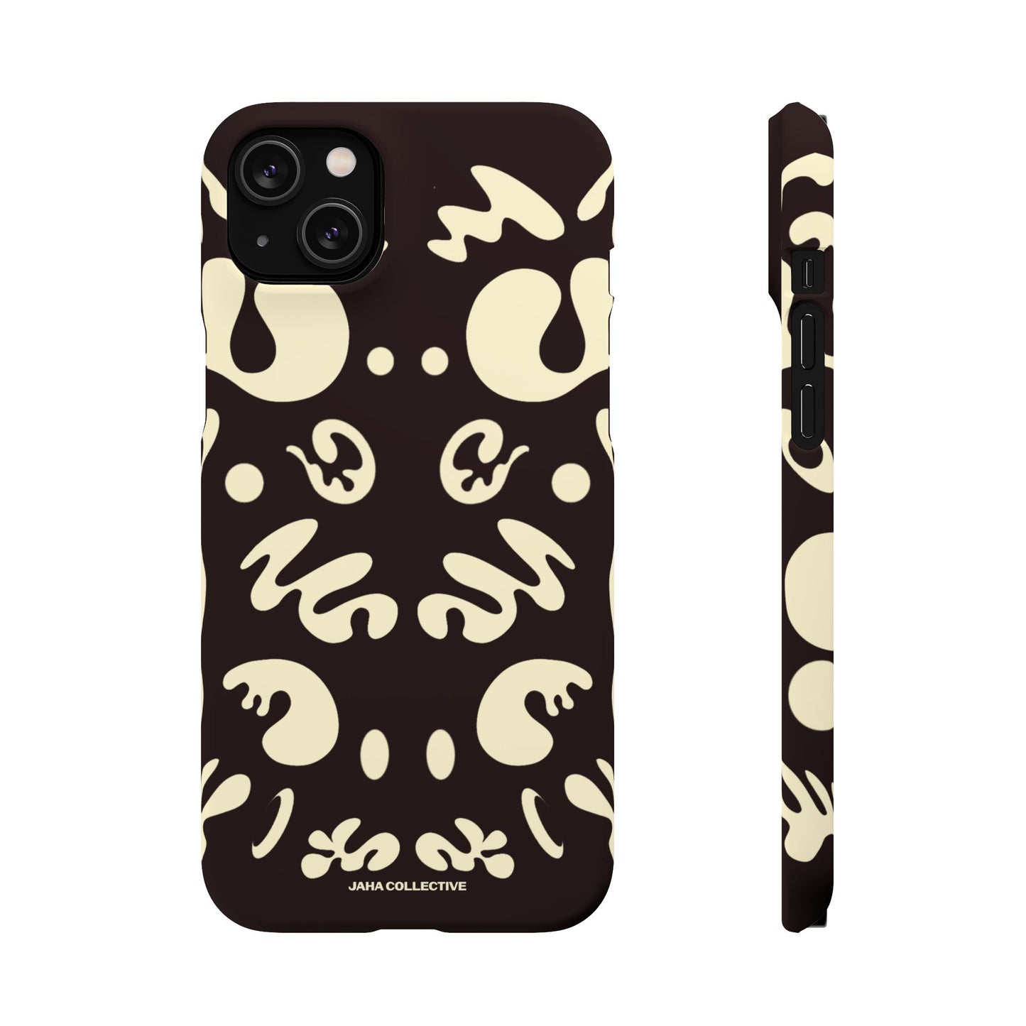 Mirror Work Snap Case - Smoke Signal Black