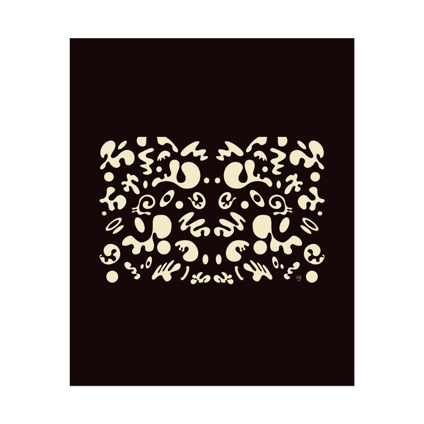 Mirror Work Rolled Poster (Portrait) - Smoke Signal