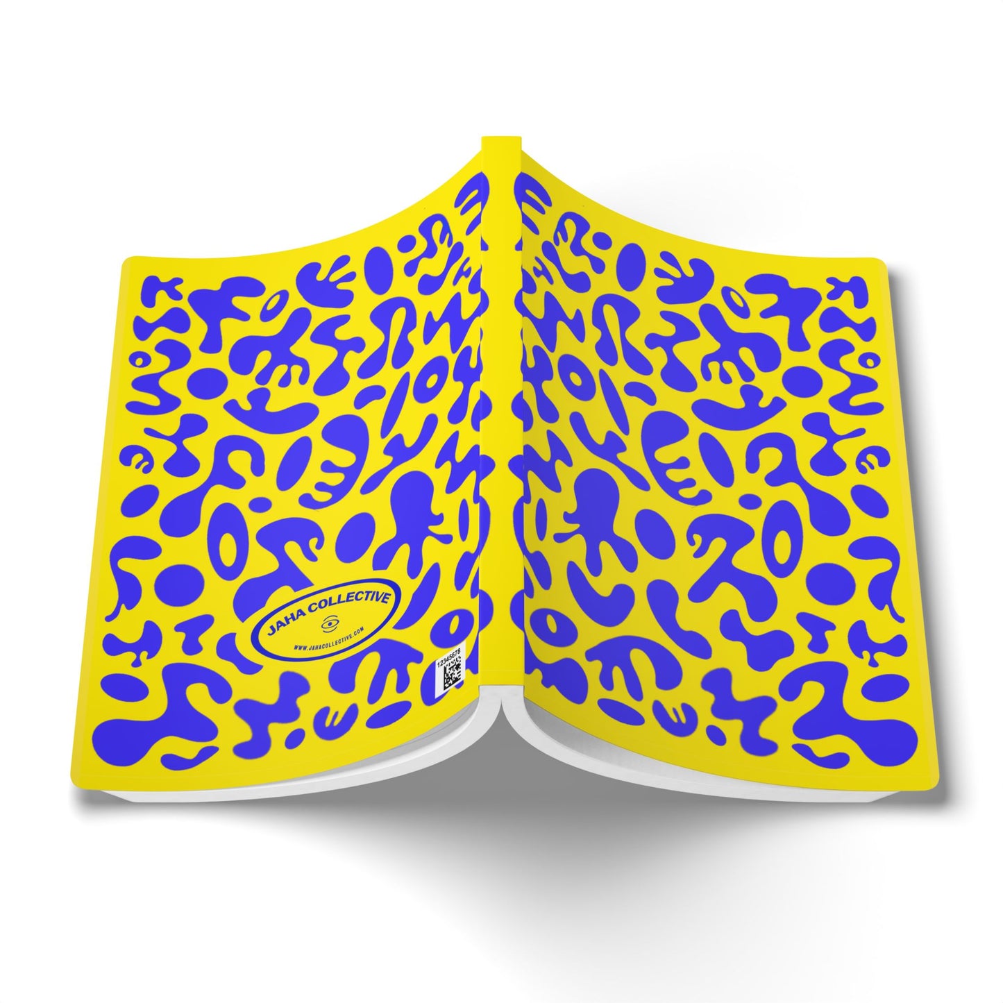 Pure Imagination Softcover Journal w Inside Prints + Tear-Off Pages (Ruled Line) - Sunspell Yellow
