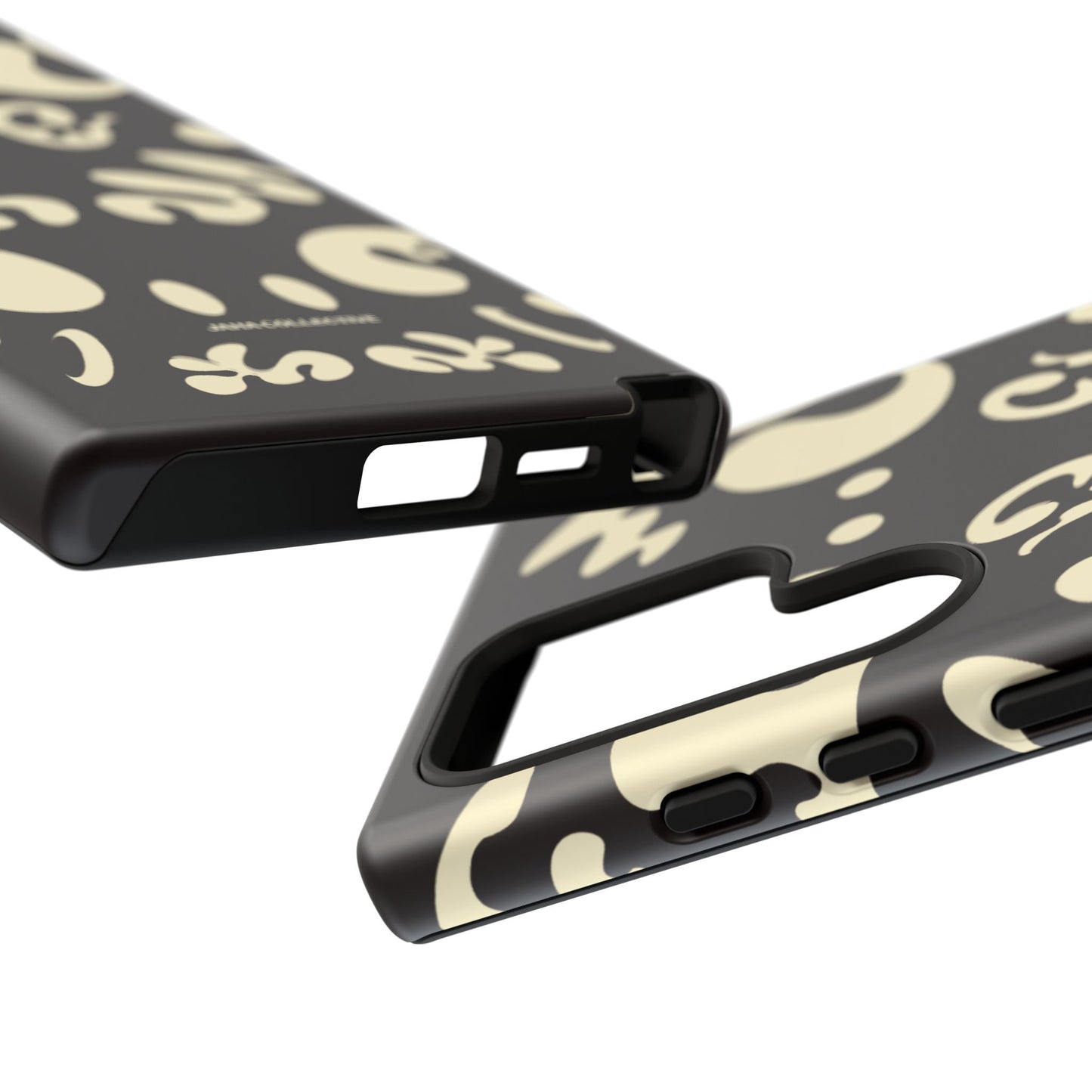 Mirror Work Tough Case (Samsung) - Smoke Signal Black