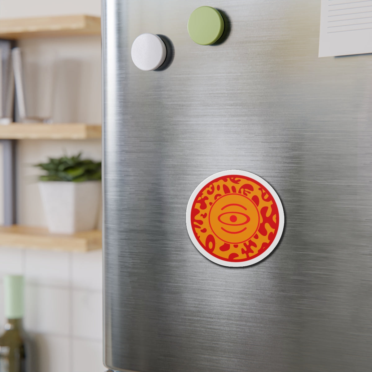 Adorn'd Color Logo Die Cut Magnet - Heat Theory