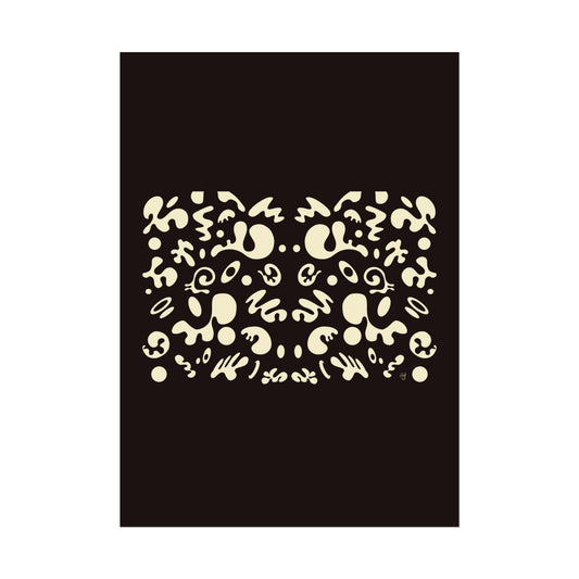 Mirror Work Rolled Poster (Portrait) - Smoke Signal