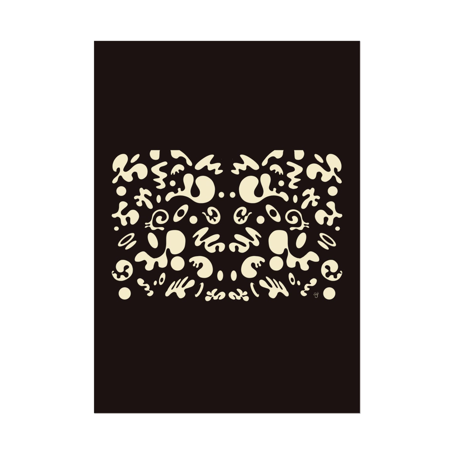 Mirror Work Rolled Poster (Portrait) - Smoke Signal