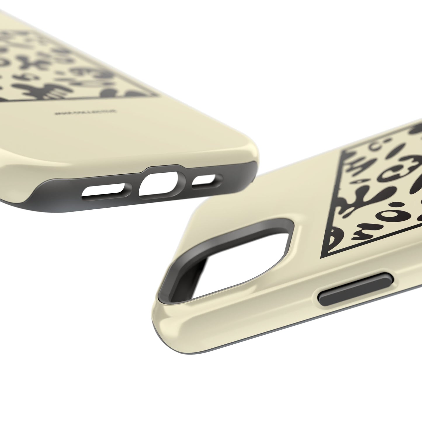 Adorn'd Minimalist Square MagSafe Tough Case - Blank Page