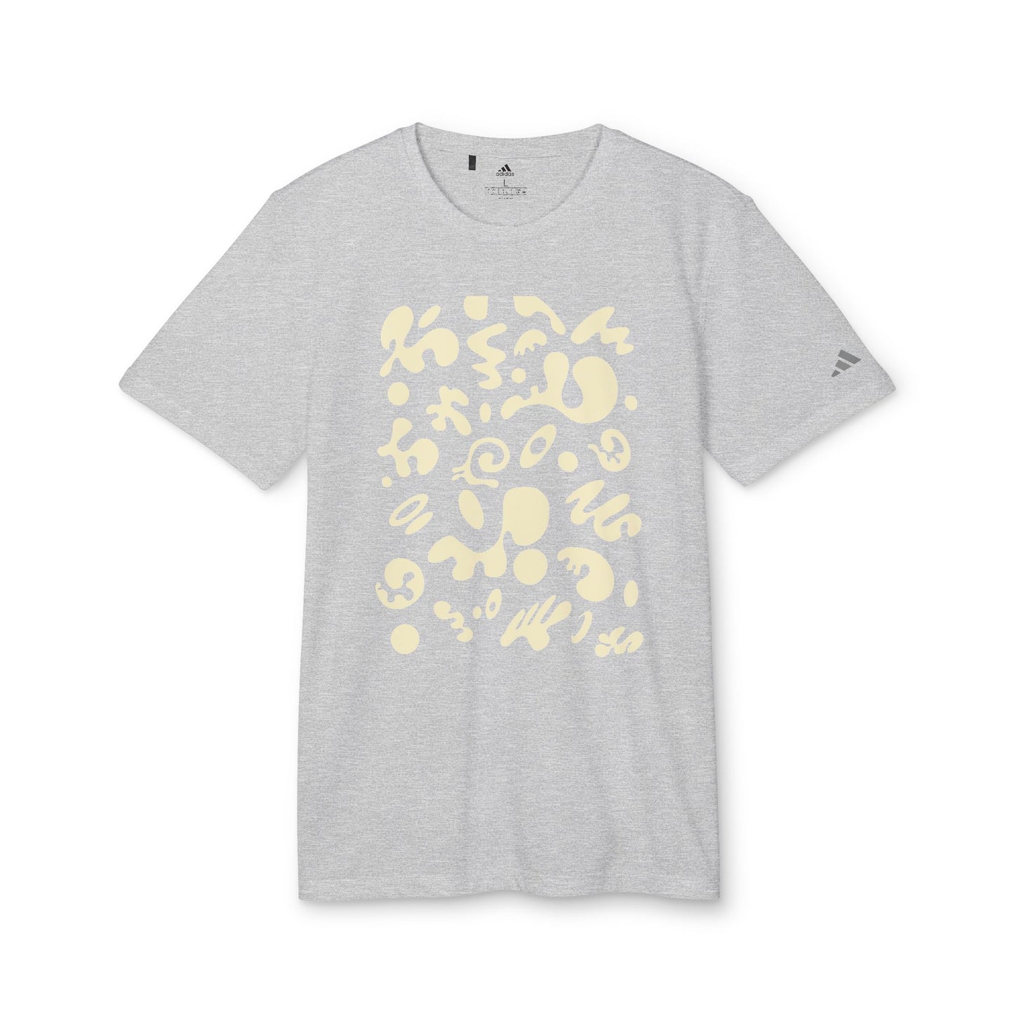 Pure Imagination Adidas Unisex Sport T-Shirt - Blank Page White