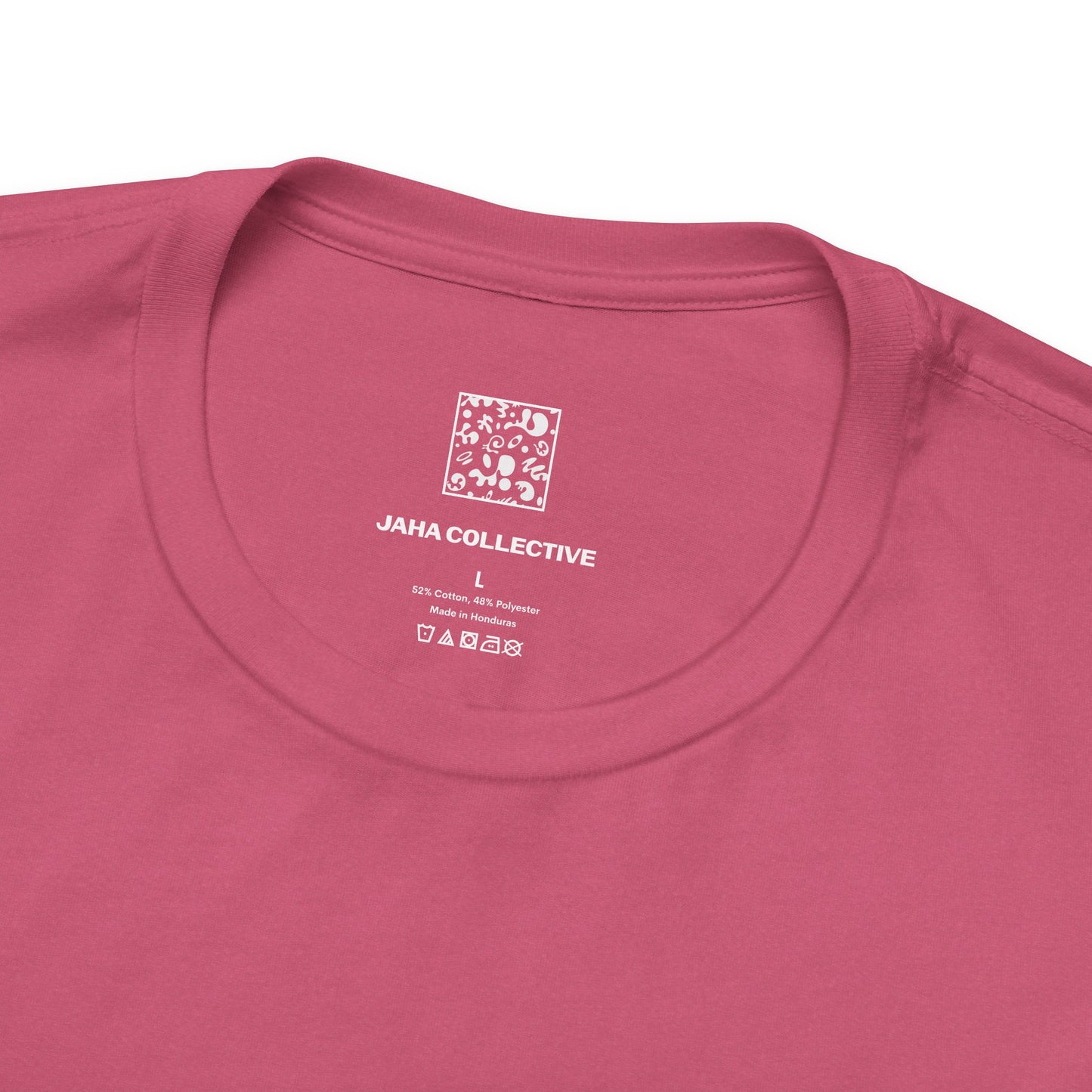 Adorn'd Unisex Jersey Short Sleeve Tee - Blank Page White Print