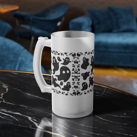 Boo Thing Frosted Glass Beer Mug