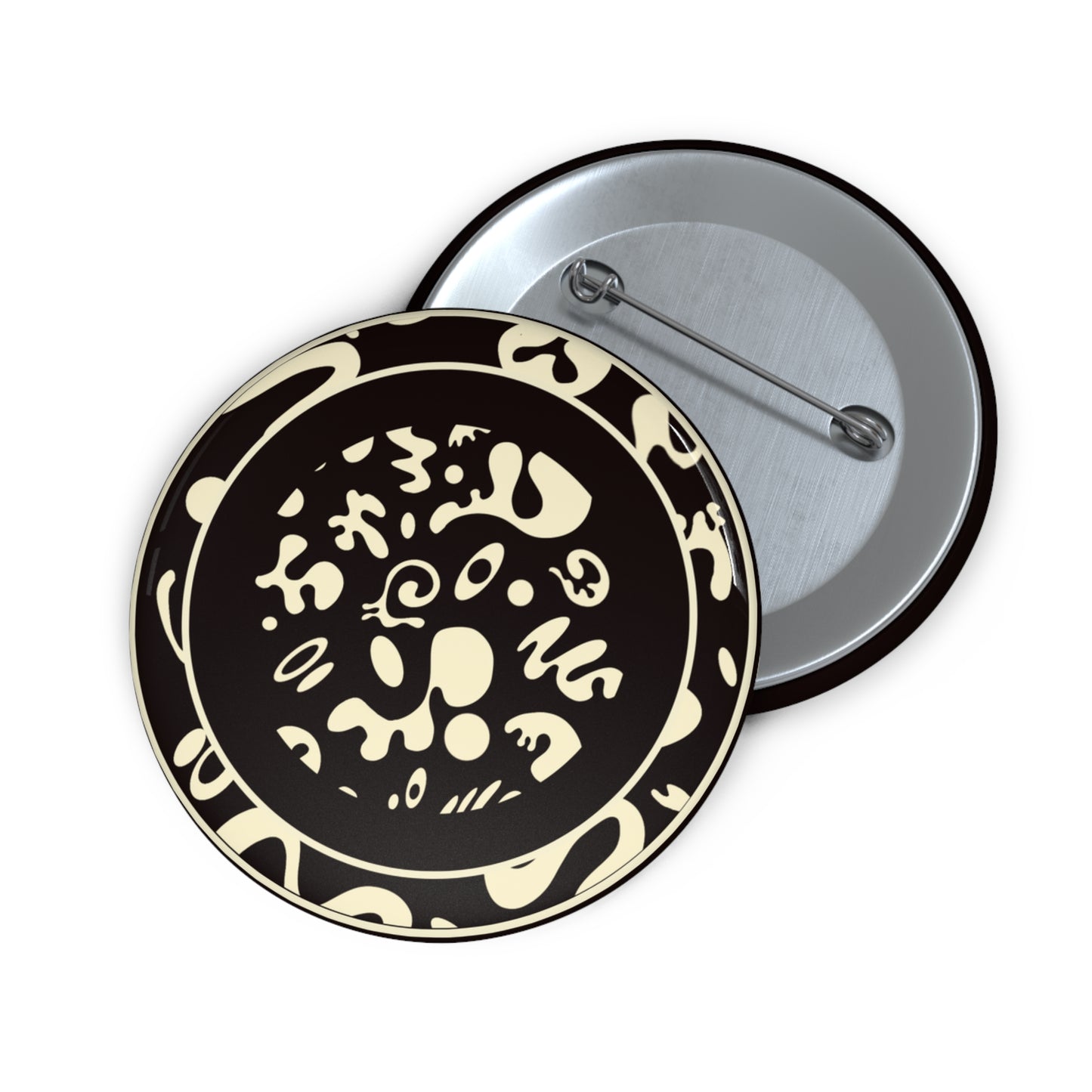 Adorn'd Pin Button - Smoke Signal