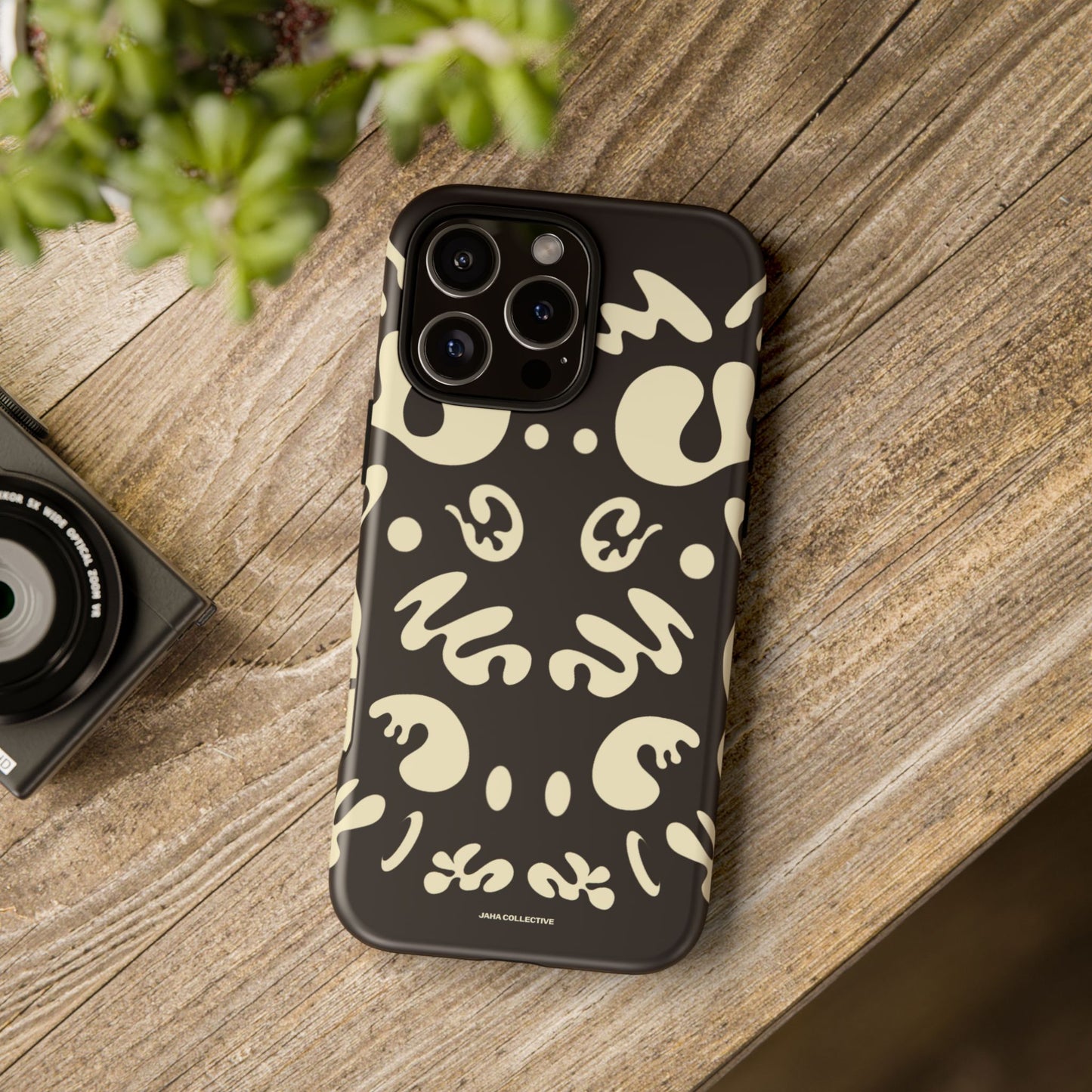 Mirror Work Tough Case (iPhone) - Smoke Signal Black