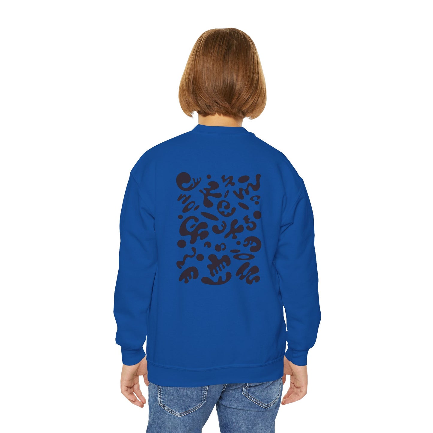 Bright Future Youth Crewneck Sweatshirt - Smoke Signal