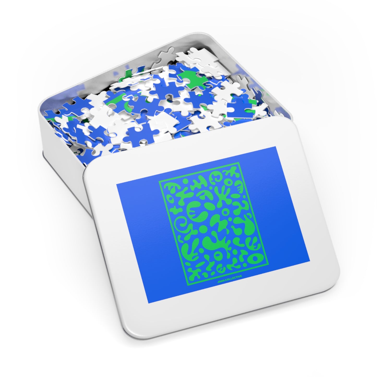 Deep Dream Jigsaw Puzzle w Tin Case - Tide Pool