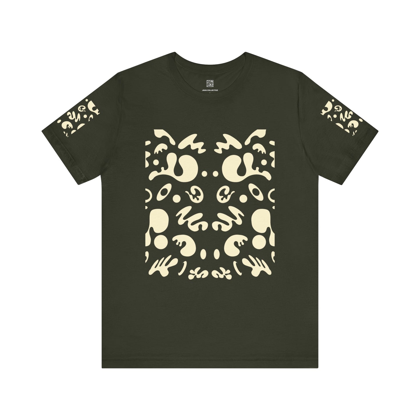 Mirror Work Unisex Jersey Short Sleeve Tee - Blank Page