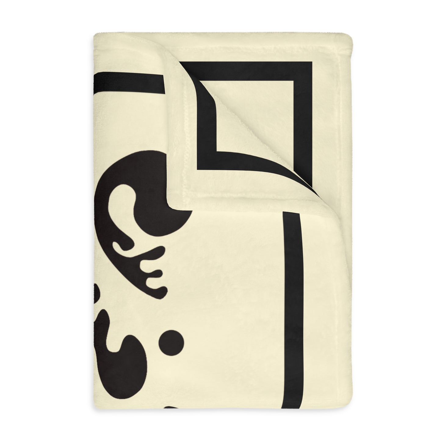 Deep Dream Velveteen Microfiber Blanket (Two-sided print) - Blank Page