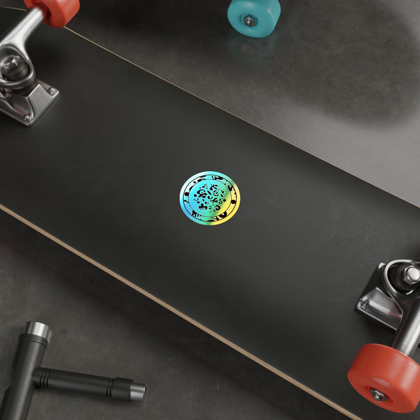 Adorn'd Holographic Die Cut Stickers - Blank Page Holo