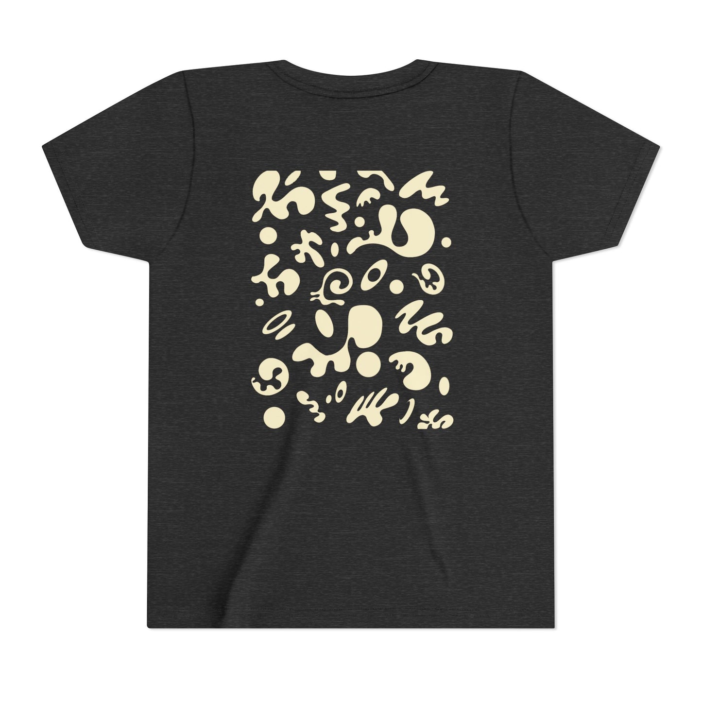 Bright Future Youth Jersey Short Sleeve Tee - Blank Page White