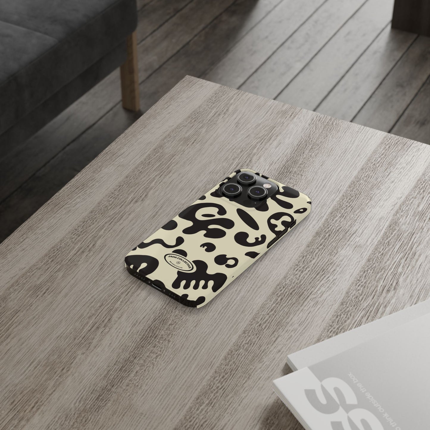 Pure Imagination Slim Case (iPhone) - Blank Page White