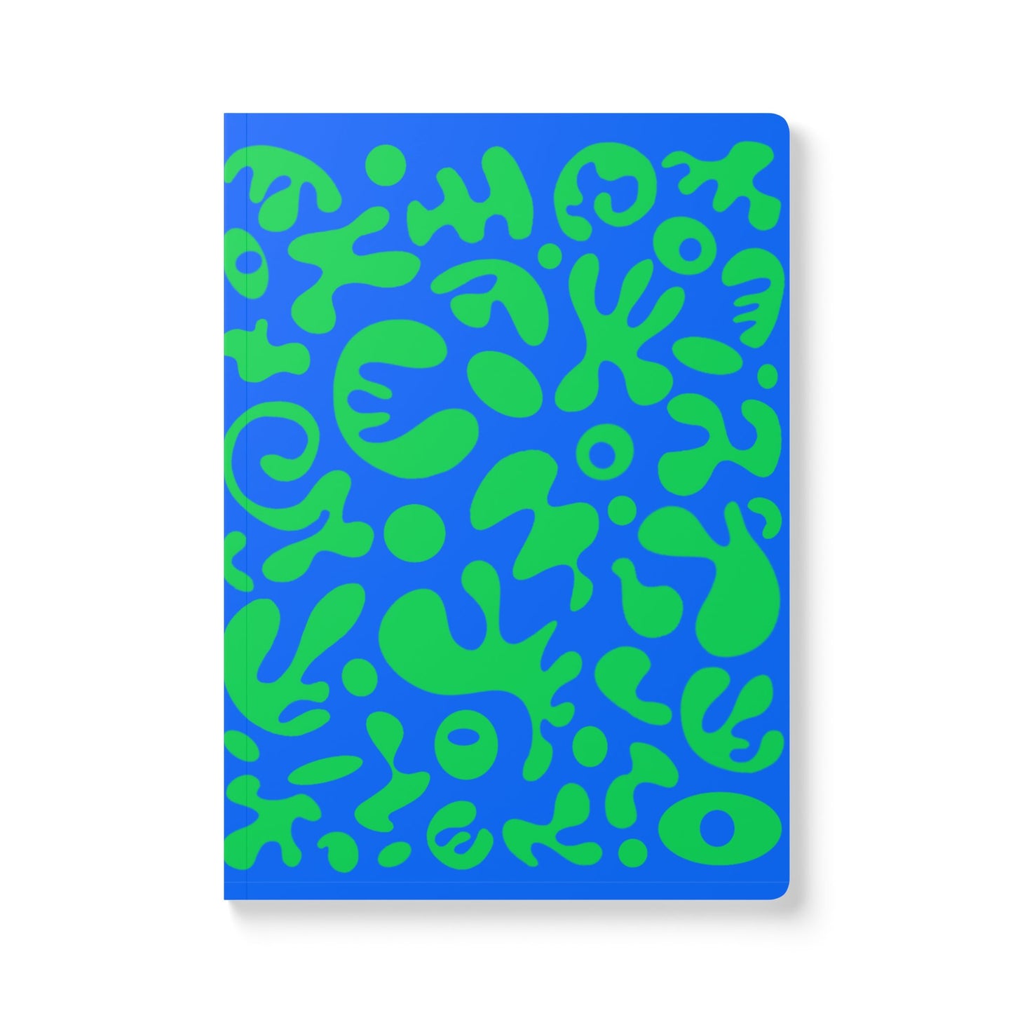 Pure Imagination Softcover Journal w Inside Prints + Tear-Off Pages (Ruled Line) - Tide Pool Blue