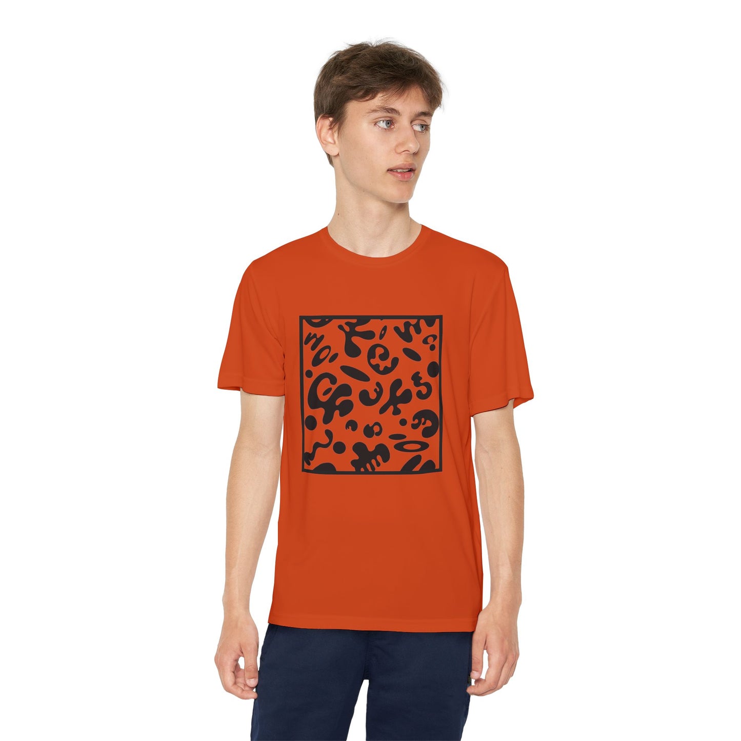 Adorn'd Youth Competitor Graphic Tee - Smoke Signal Black