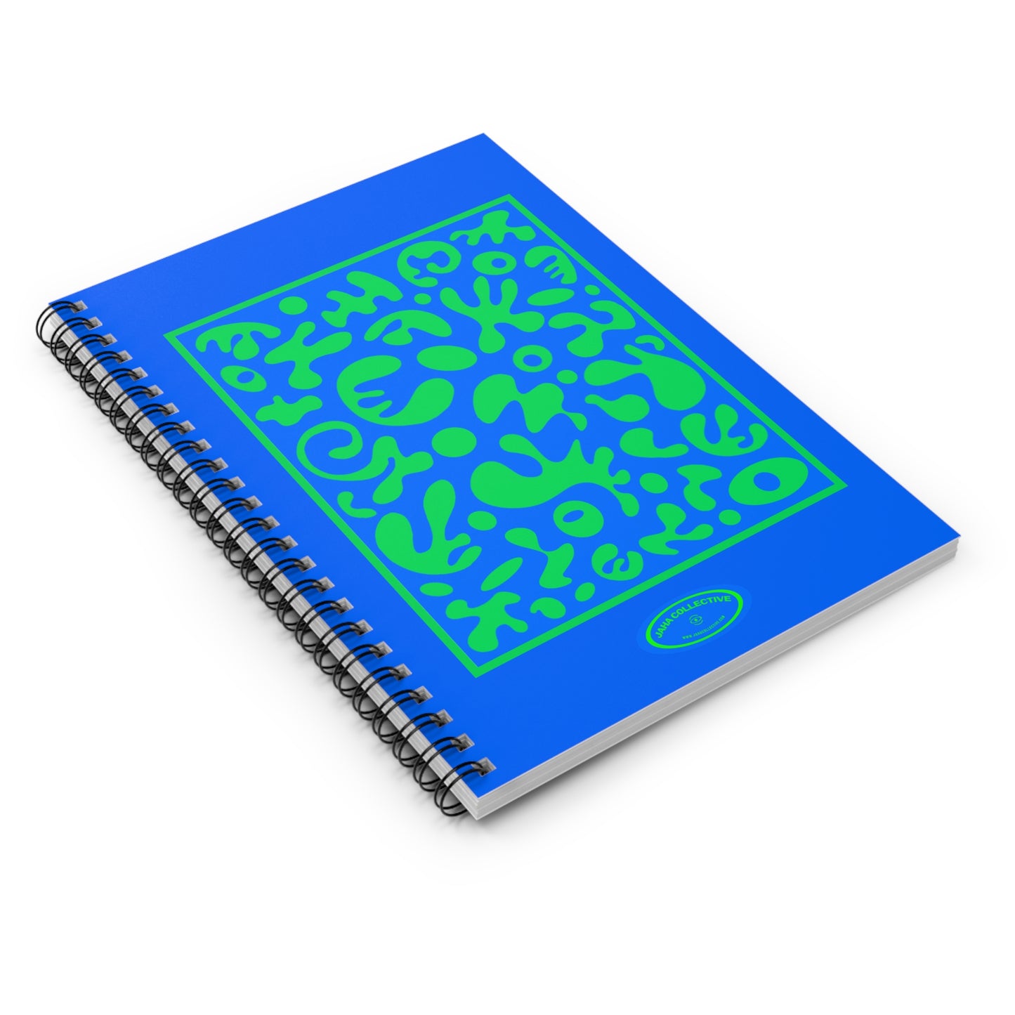 Deep Dream Spiral Notebook (Ruled Line) - Tide Pool
