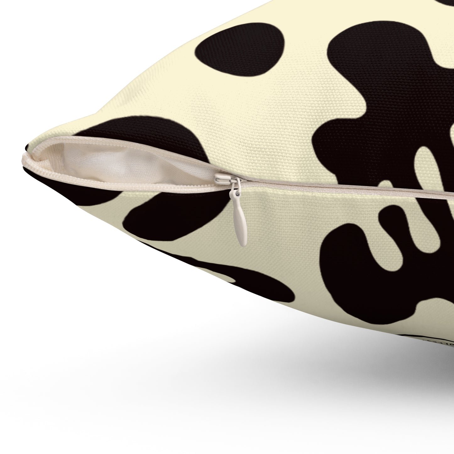 Pure Imagination All Over Print Basic Square Pillow - Blank Page White