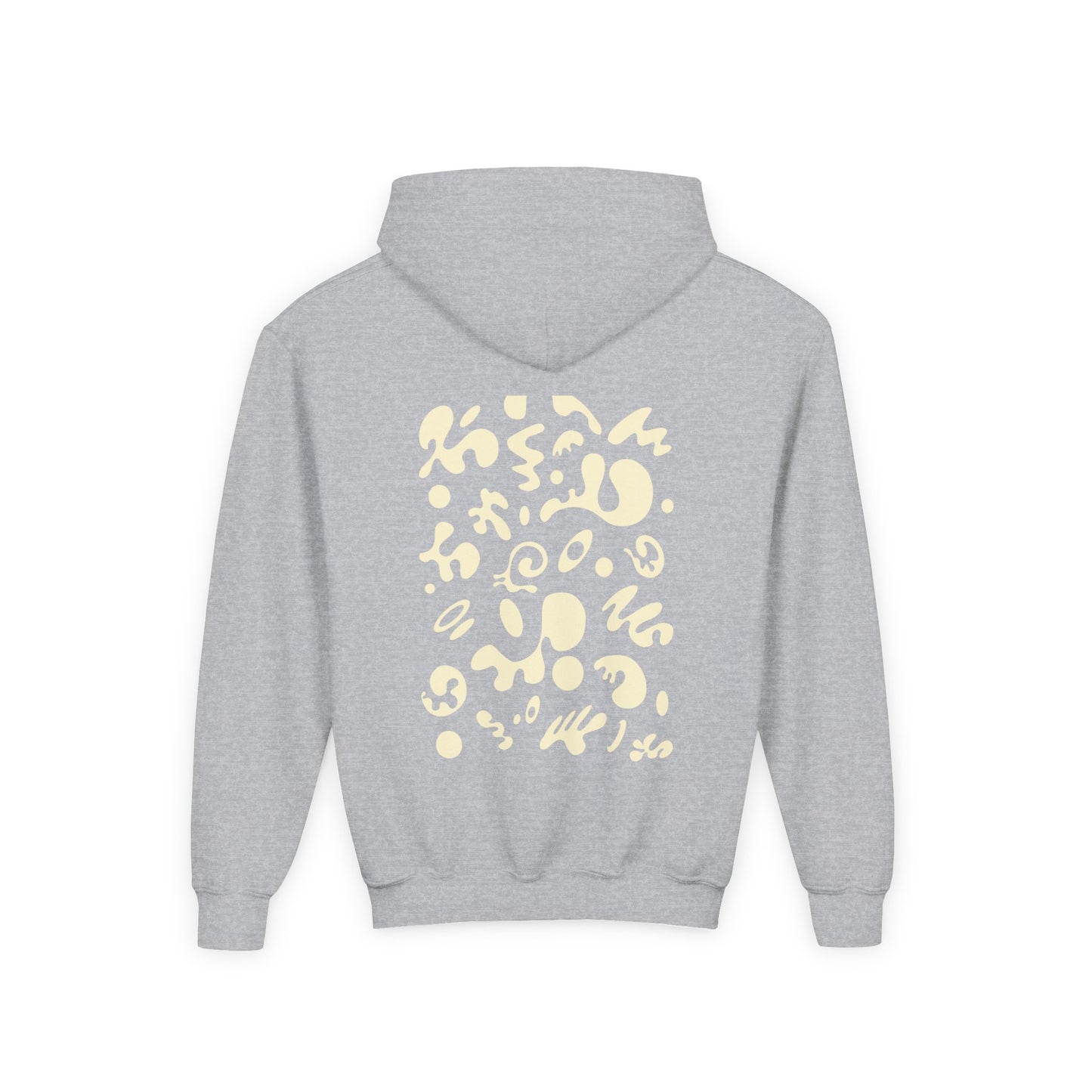 Bright Future Youth Heavy Blend Hooded Sweatshirt - Blank Page