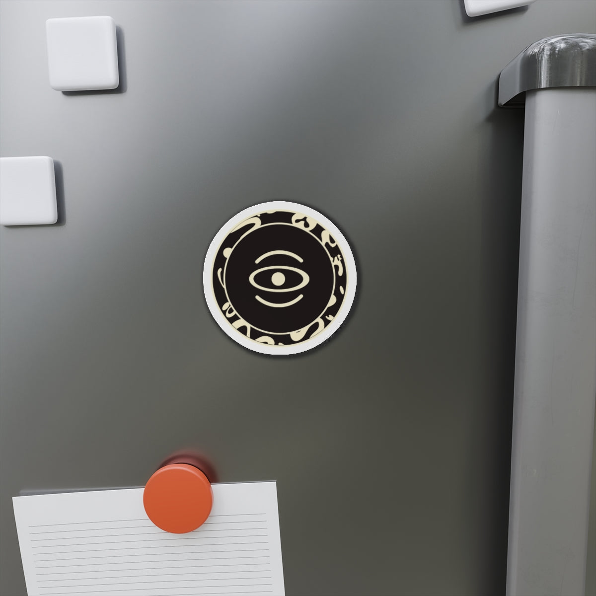 Adorn'd Logo Die Cut Magnet - Smoke Signal