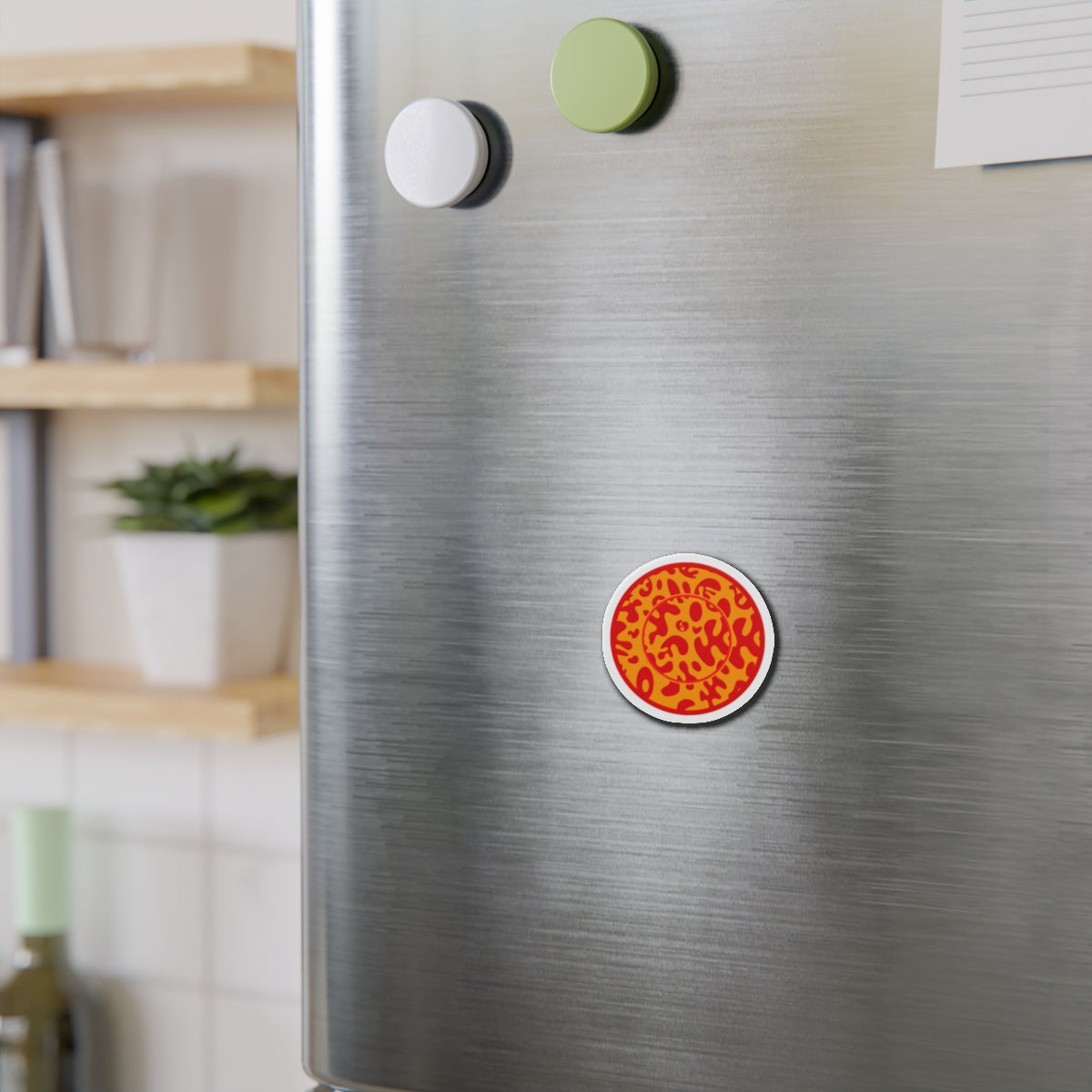 Adorn'd Color Die Cut Magnet - Heat Theory