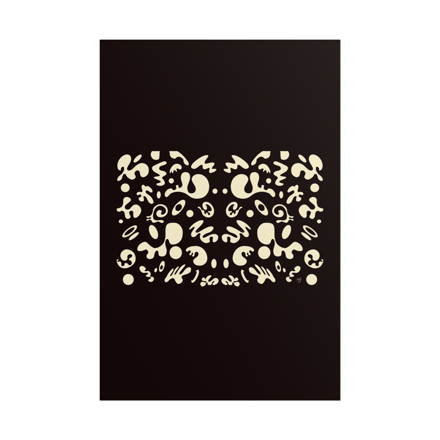 Mirror Work Rolled Poster (Portrait) - Smoke Signal