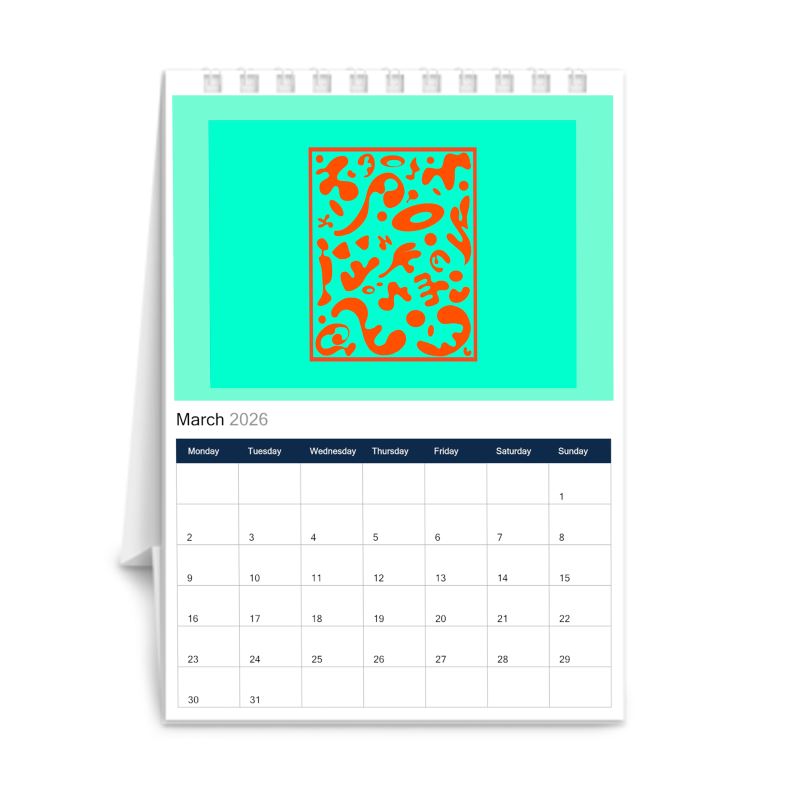Bright Future A6 Calendar - 4 PK
