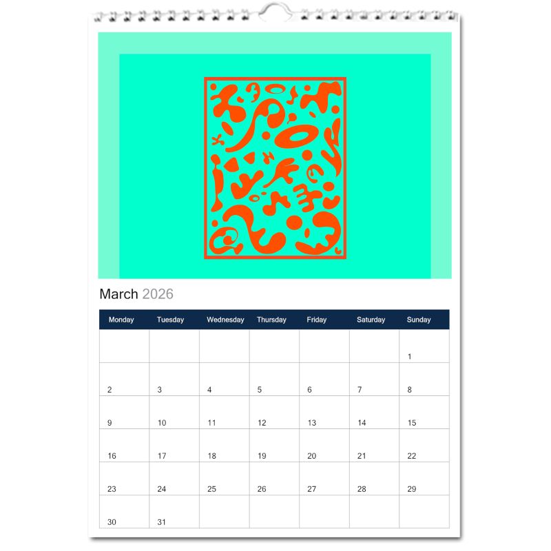 Bright Future A5 Calendar - 2 PK