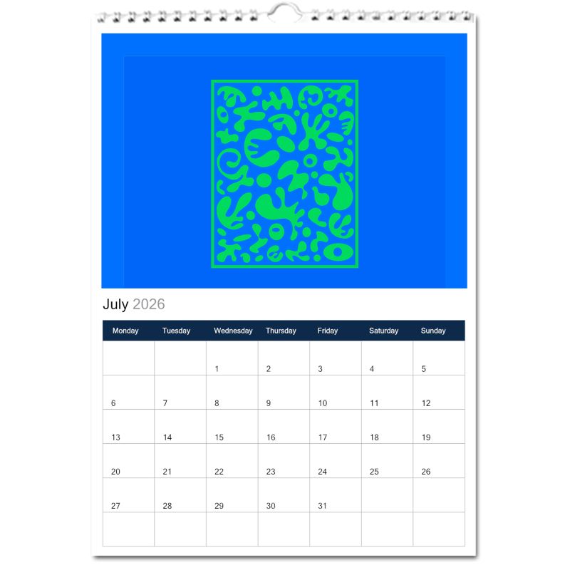 Bright Future A5 Calendar - 2 PK