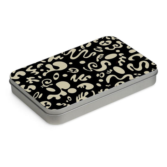 Adorn'd Tin Box w Hinge Lid - Small