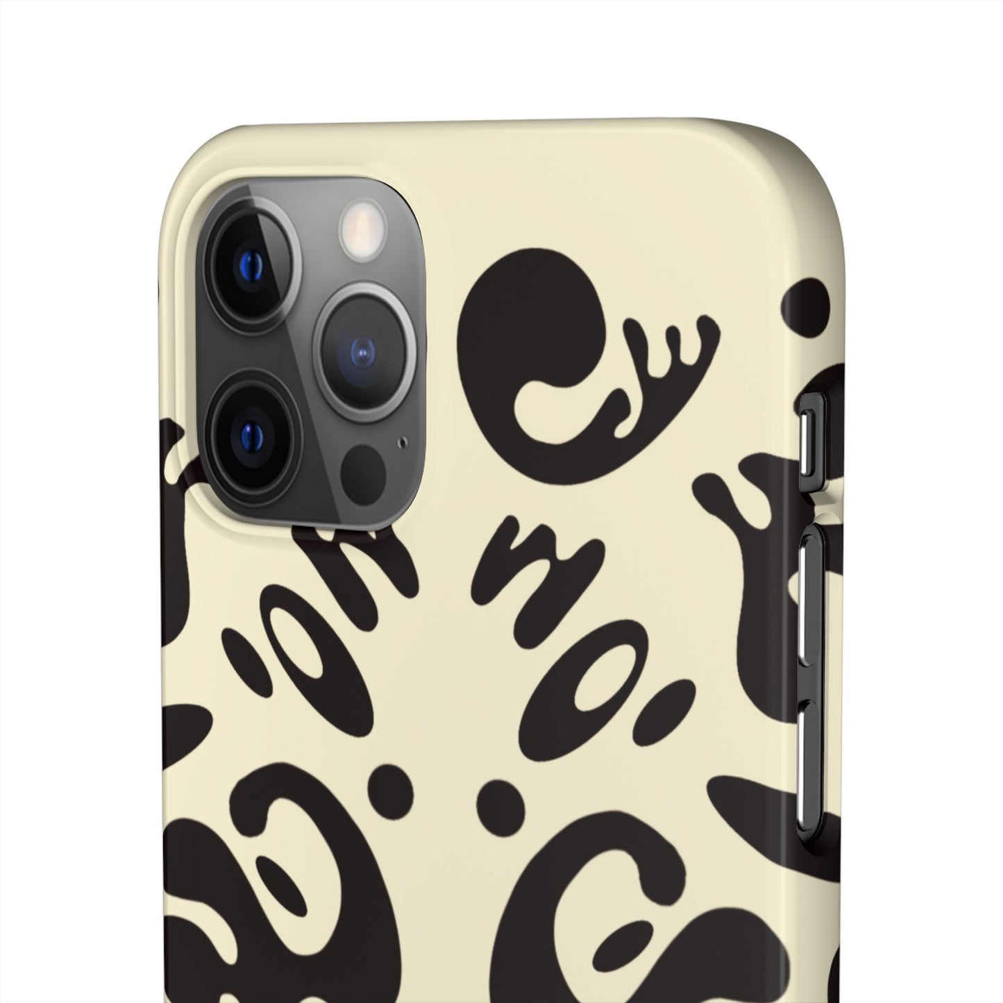 Mirror Work Snap Case - Blank Page White