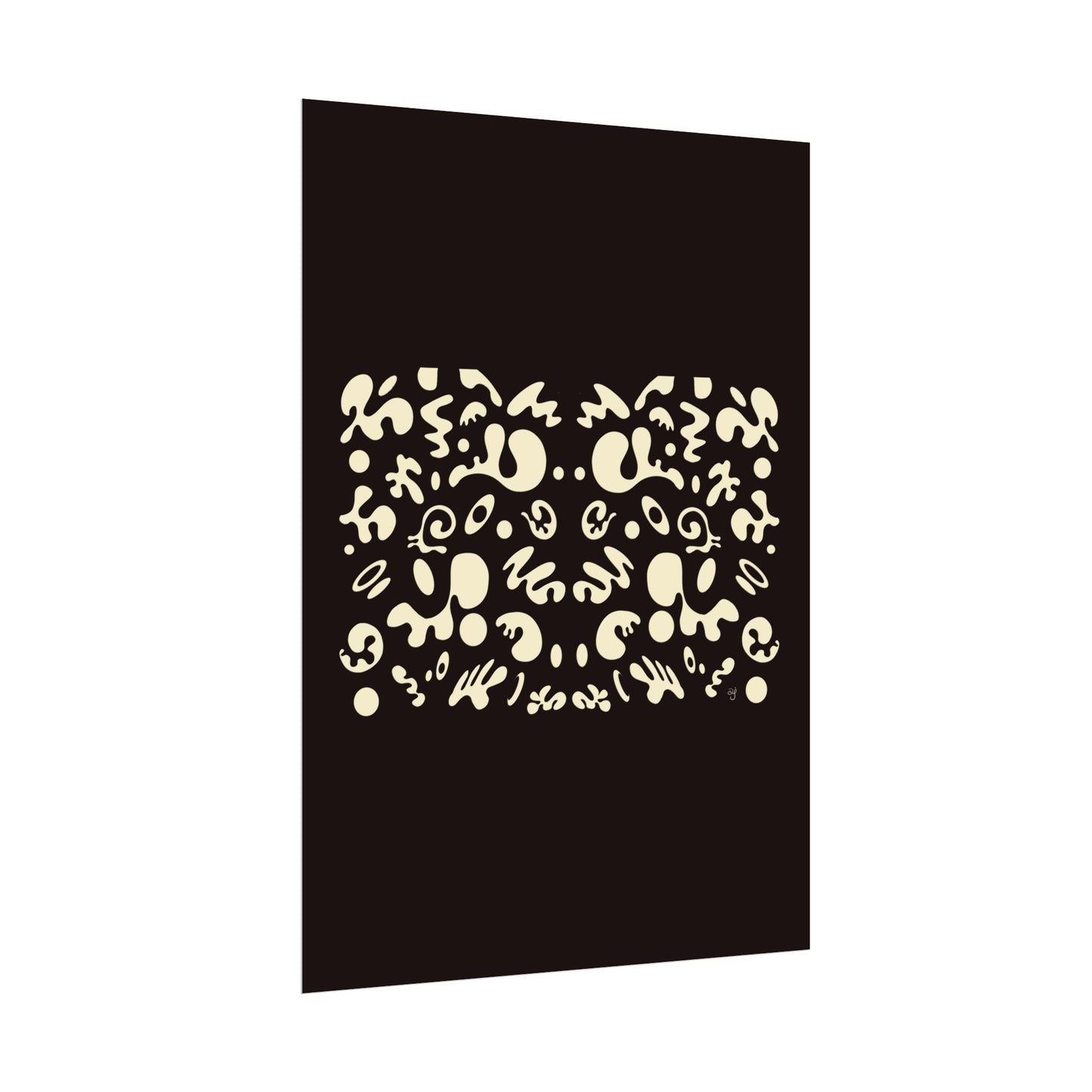 Mirror Work Rolled Poster (Portrait) - Smoke Signal