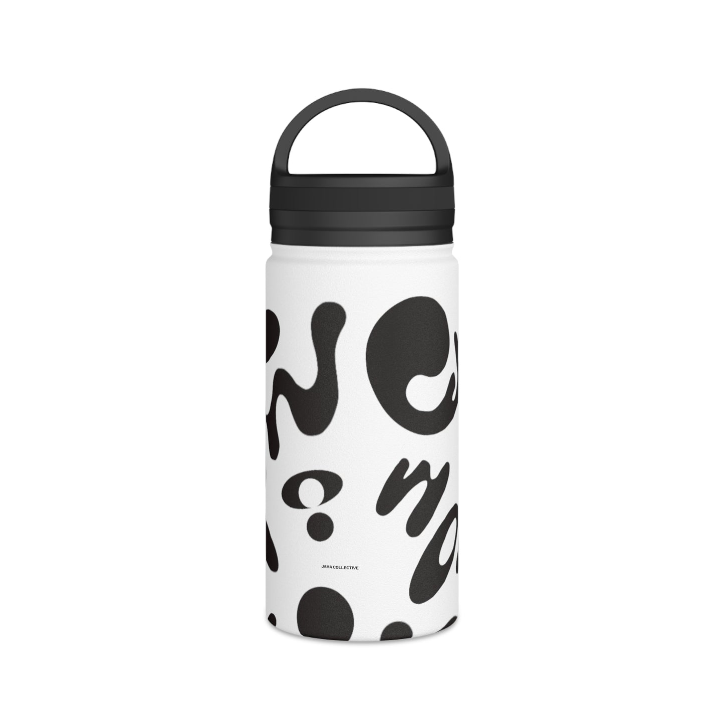 Nourish'd Stainless Steel Water Bottle (Handle Lid)