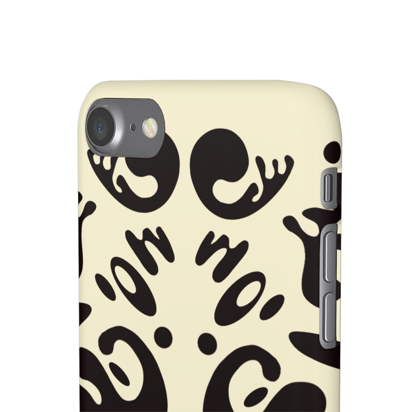 Mirror Work Snap Case - Blank Page White