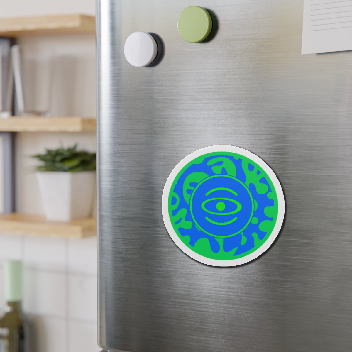 Adorn'd Color Logo Die Cut Magnet - Tide Pool