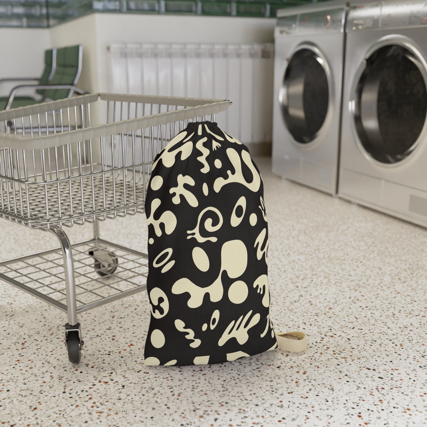Pure Imagination Laundry Bag - Smoke Signal Black
