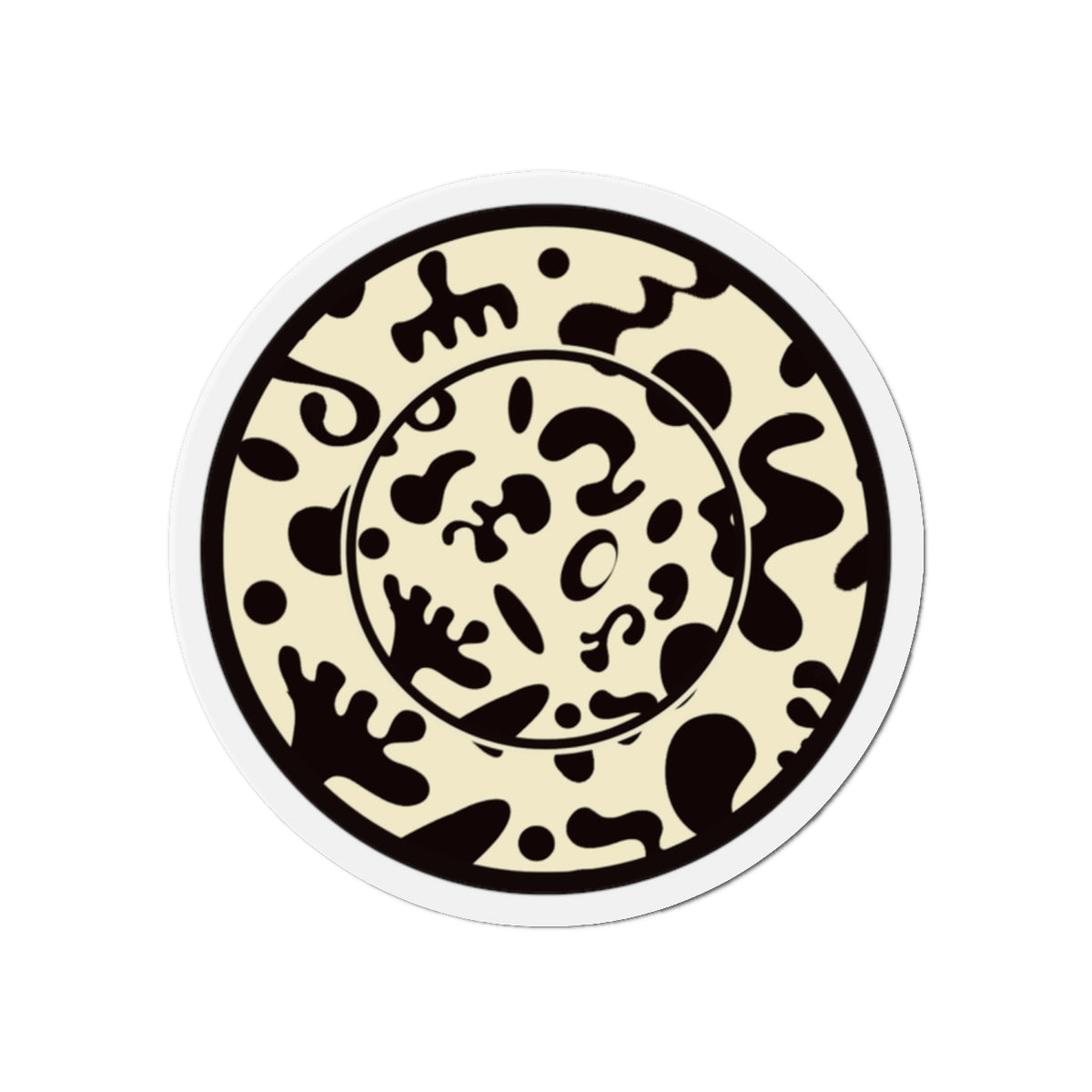 Adorn'd Color Die Cut Magnet - Blank Page
