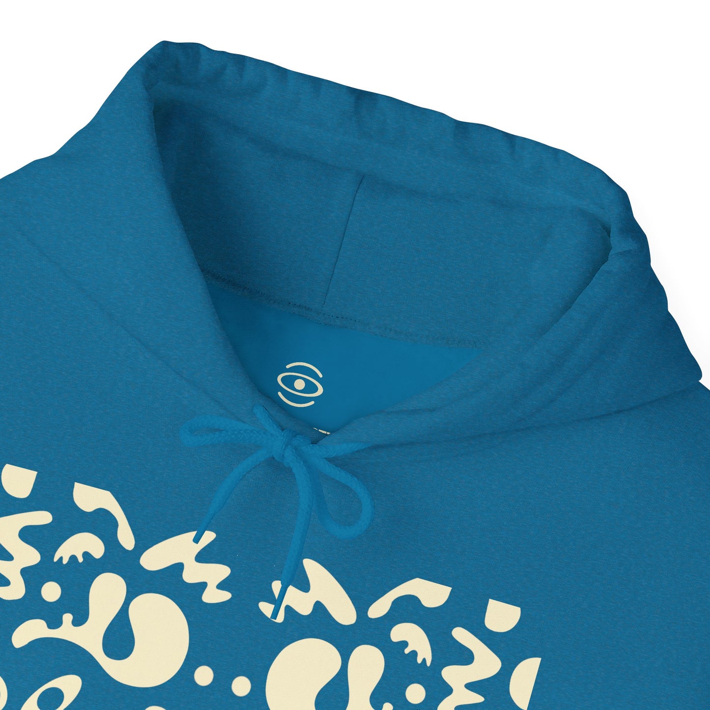 Mirror Work Unisex Heavy Blend™ Hooded Sweatshirt - Blank Page White Print